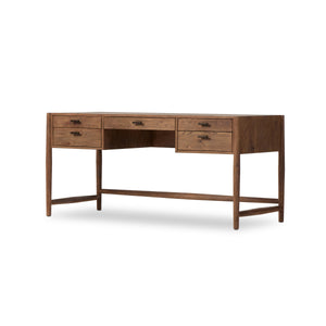 Glenview Desk In Weathered Oak