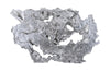 Burled Root Wall Art, Silver Leaf, Large