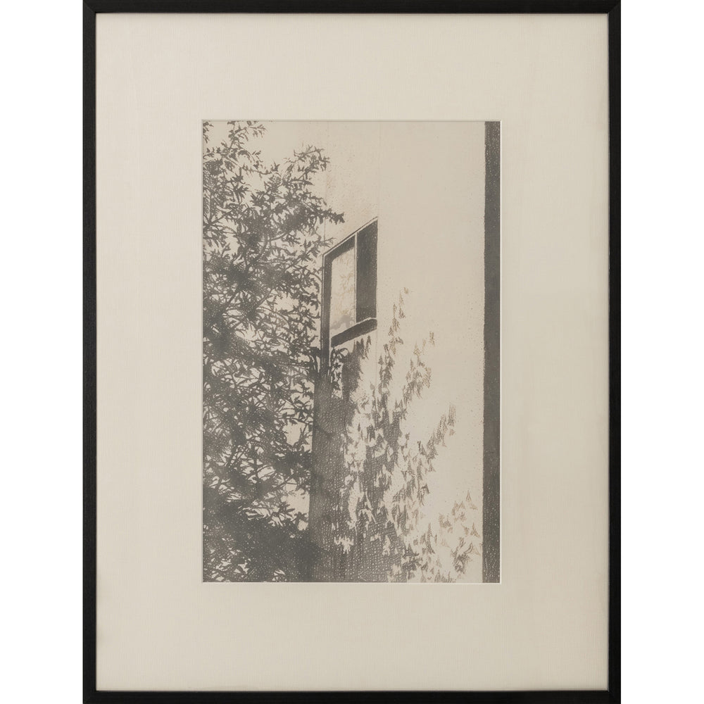 Retreat 1 Framed Multicolor Print in Wood