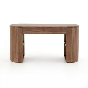 Pilar Desk in Caramel Brown Veneer