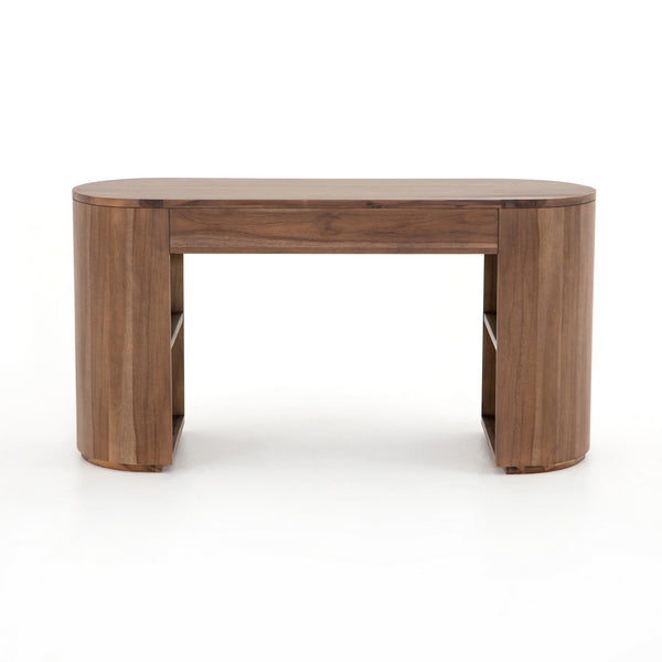 Pilar Desk in Caramel Brown Veneer