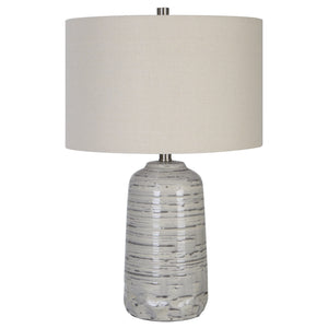 Cyclone Ivory Table Lamp