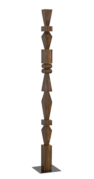 Dido Dark Walnut Floor Lamp