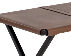 ELON STOOL - VINTAGE COGNAC LEATHER