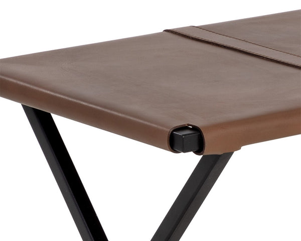 ELON STOOL - VINTAGE COGNAC LEATHER