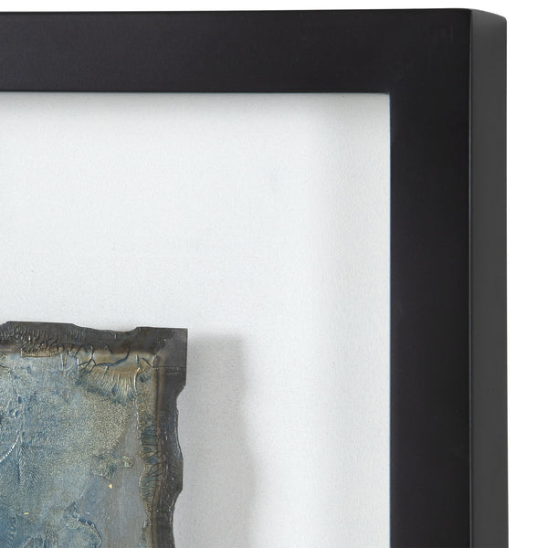 Glimmering Agate Abstract Prints, S/2