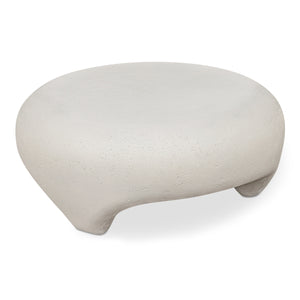 Moe's Ines Outdoor Coffee Table in White