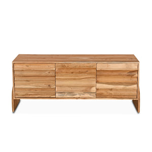 Catania Media Cabinet, Natural Acacia