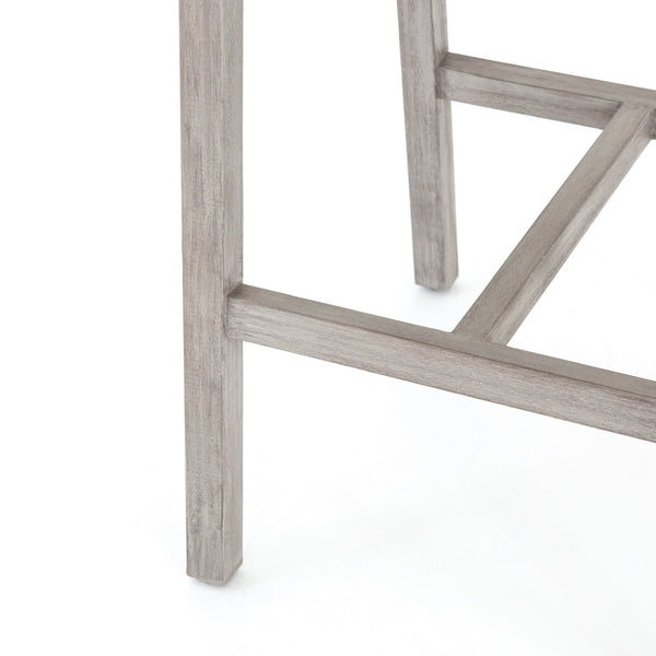 Delano Outdoor Bar Stool-Grey