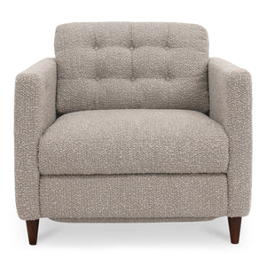 Moe's Bridgers Power Recliner Chair in Warm Grey