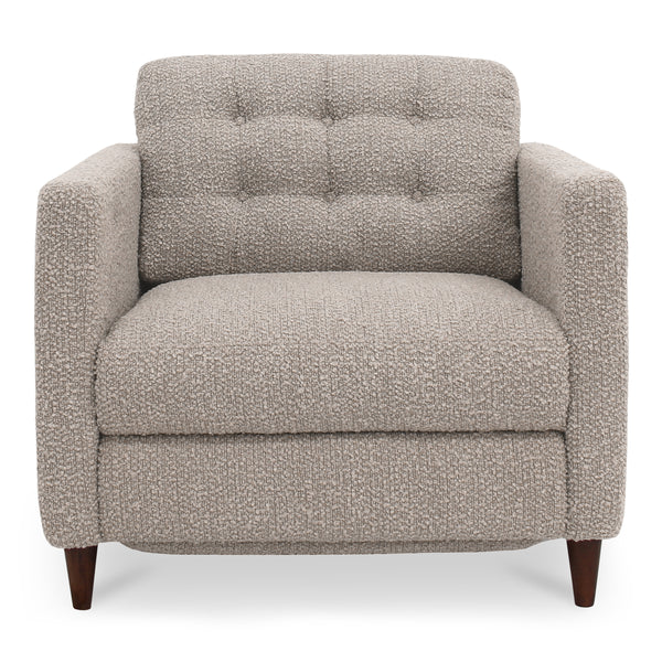 Moe's Bridgers Power Recliner Chair in Warm Grey