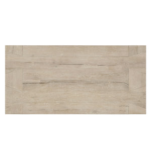 Bristol Solid Wood Coffee Table - Aged Cream Finish