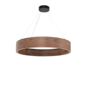 Baum Small Chandelier In Dark Walnut