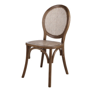 Rivalto Dining Chair Set of Two in Brown