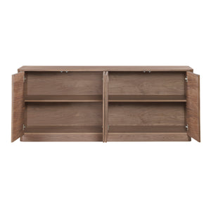 Round Off Sideboard in Walnut Brown