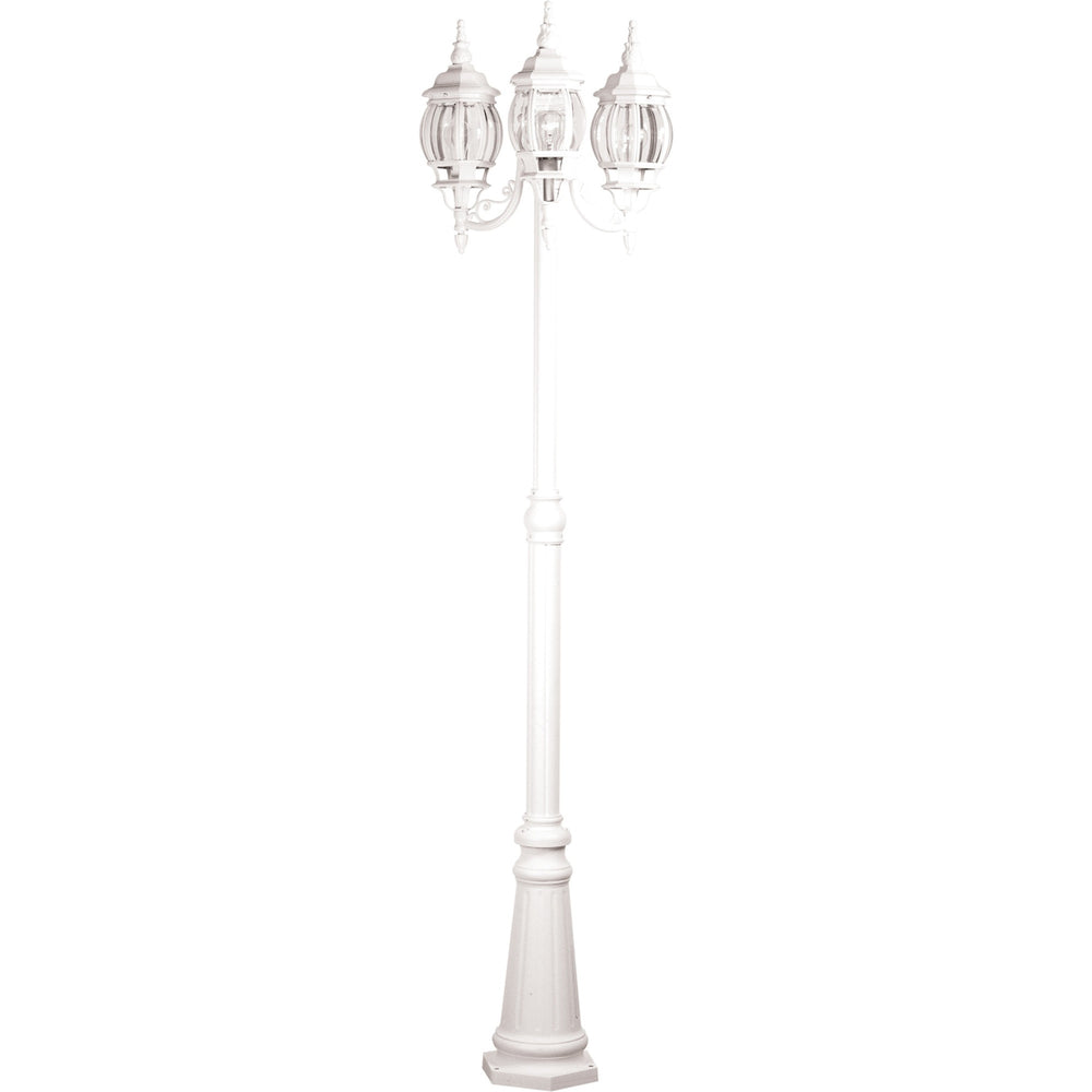 Classico AC8099WH Outdoor Post Light in White