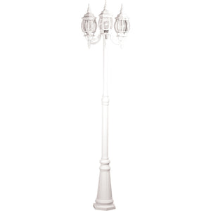 Classico AC8099WH Outdoor Post Light in White