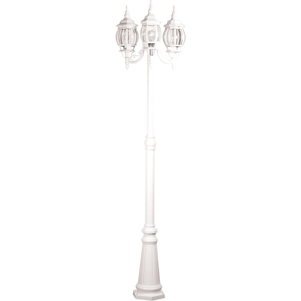 Classico AC8099WH Outdoor Post Light in White