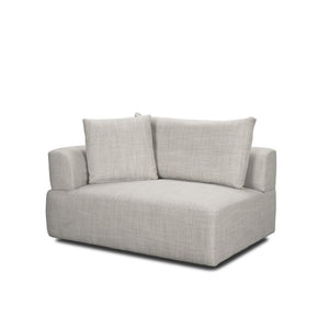 Warner Gray Two Piece Sofa Set