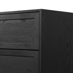 Millie 6 Drawer Dresser In Drifted Matte Bl