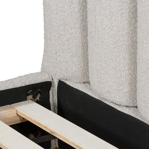 Emma Queen Bed - Knoll Sand