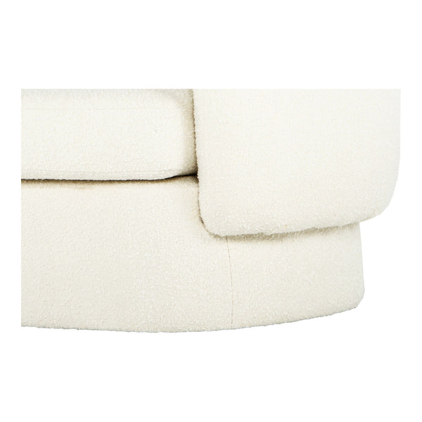 Moe's Koba Chair in Maya White