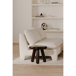 Moe's Joy Accent Table in Deep Red Lacquer