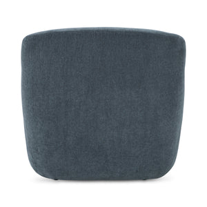 Moe's Stevie Lounge Chair in Slate Blue