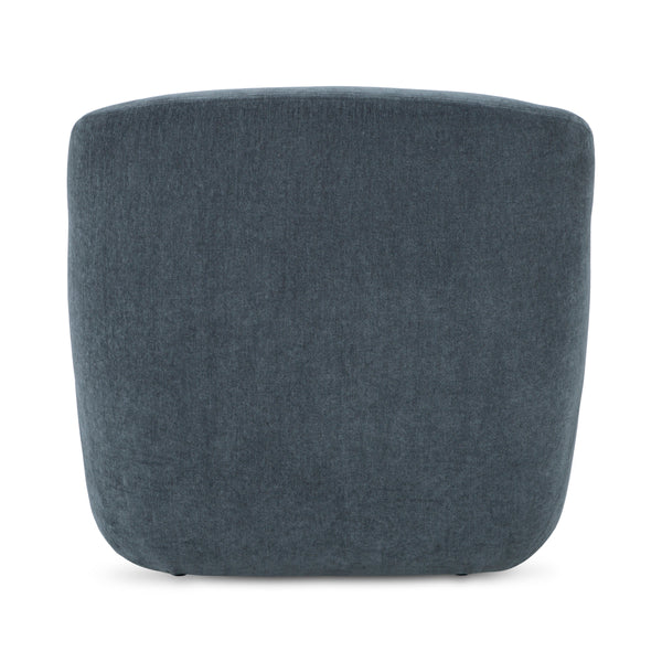 Moe's Stevie Lounge Chair in Slate Blue