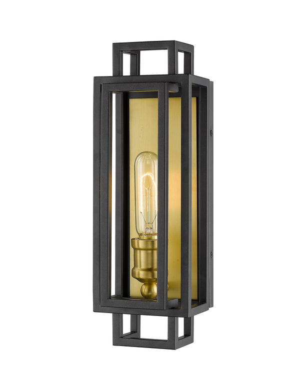 Titania 1 Light Wall Sconce in Bronze + Olde Brass Finish