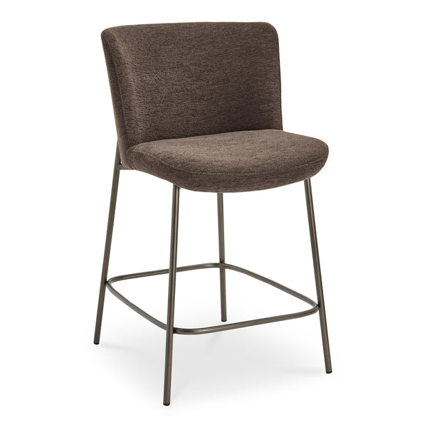 Moe's Early Counter Stool in Dark Brown