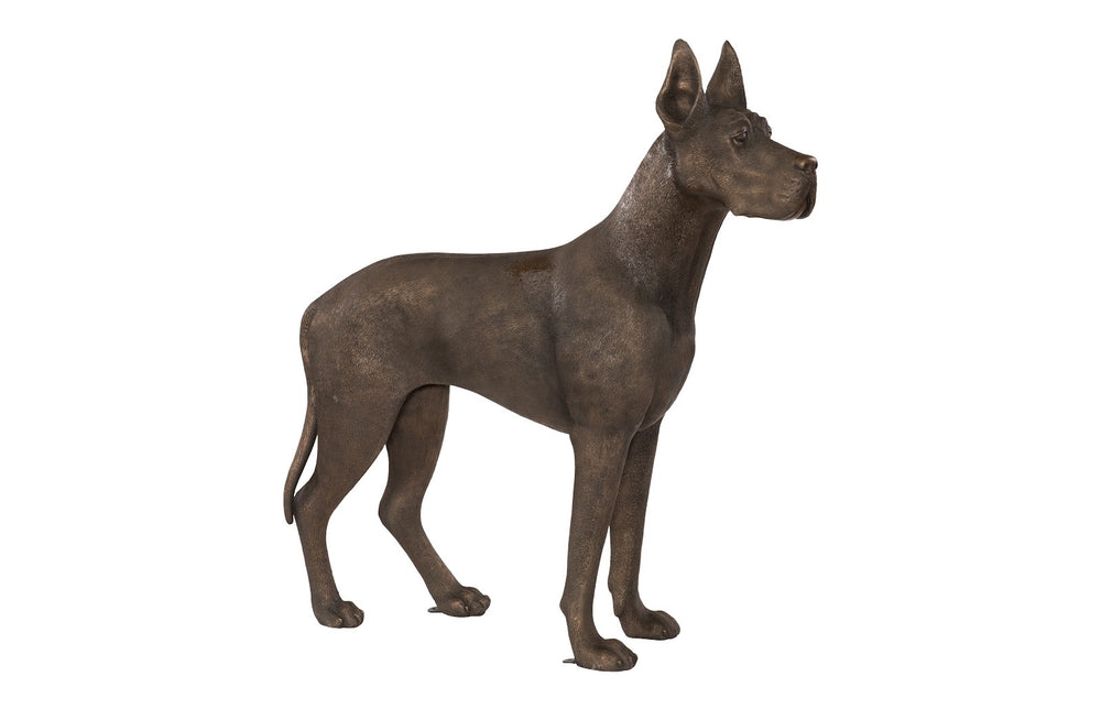 Great Dane, Standing , Bronze