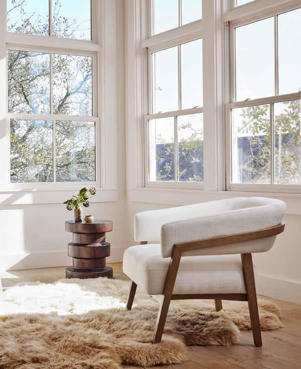 Dexter Chair In Gibson White