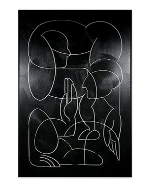 MULTIPLE LIVES (SET OF 5) - BLACK FLOATER FRAME