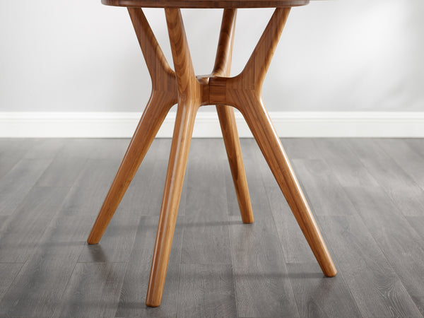 Sitka 36" Round Dining Table, Amber