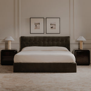 Sebastion Queen Storage Bed with Hydraulic Lift