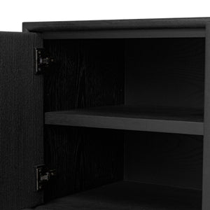 Rosenell Media Console - Black Paper Cord