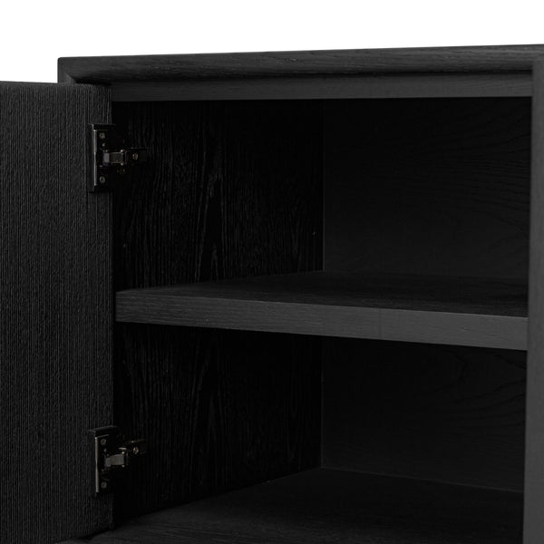 Rosenell Media Console - Black Paper Cord