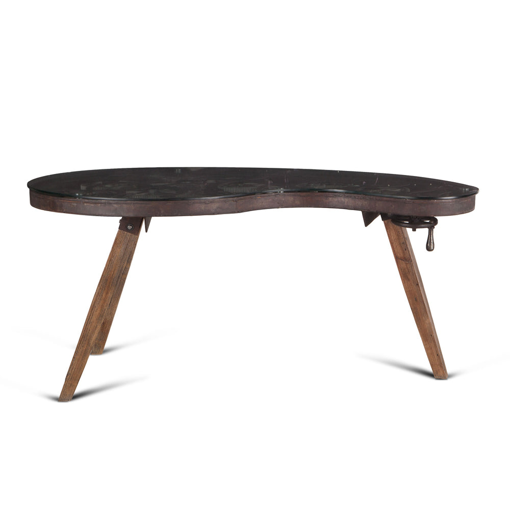 Office Desk 67in - Glass Top