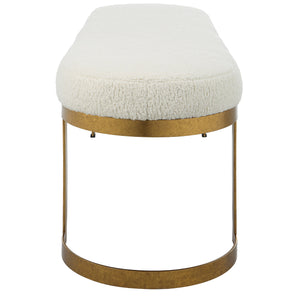 Infinity Gold Bench