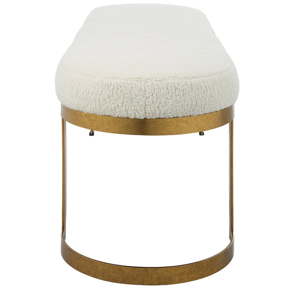 Infinity Gold Bench