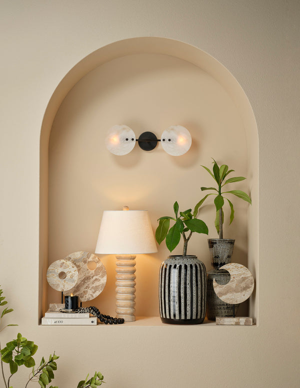 Soleil Marble Decorative Stand