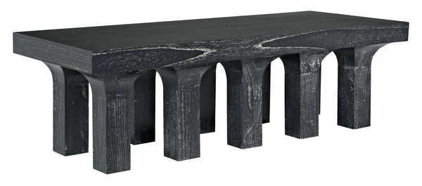 Santos Coffee Table, Cinder Black