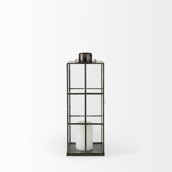 Grimwig (Medium) 8L x 8W x 23H LANTERN W/SHEET BASE WITHOUT BEVEL