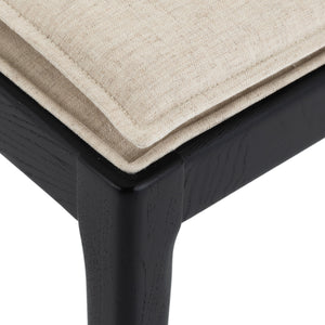 Britt Stool In Brushed Ebony In Counter