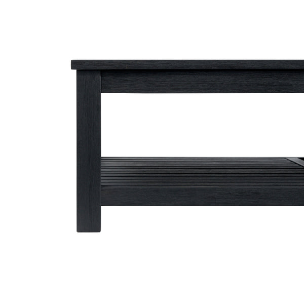 Tiburon KD Coffee Table, Alto Black 