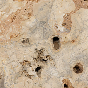 Faydon End Table In Romano Fosse Travertine
