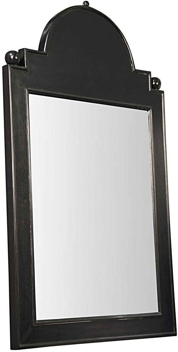 Jess Mirror, Hand Rubbed Black