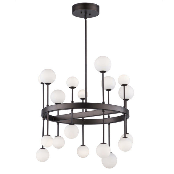 Melrose AC6623 Chandelier in Bronze