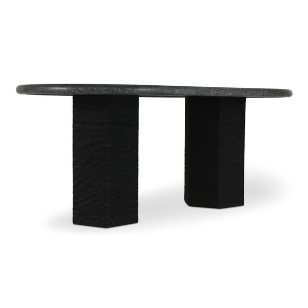 Sartoria Black Granite Dining Table